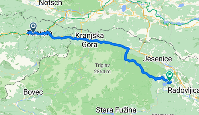 Italien nach Prešernova cesta