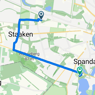 Haarmannweg nach Scharfe Lanke