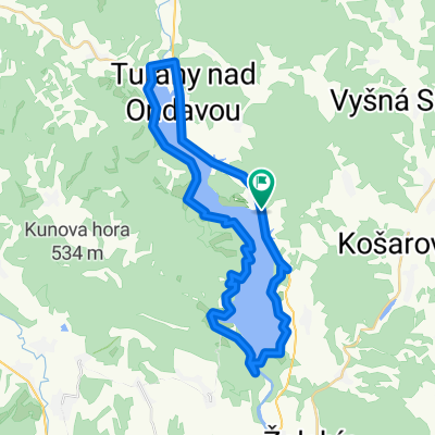 40,0 km- okolo Domaše