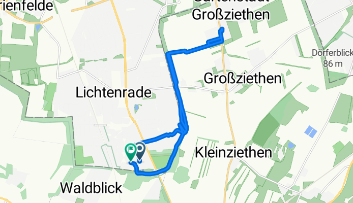 Spirdingseestraße, Berlin nach Spirdingseestraße, Berlin