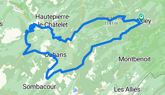 Gilley-TdF-Gilley (68 km)