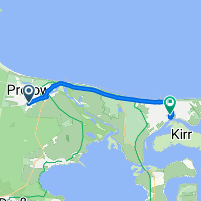 Lange Straße, Prerow nach Jordanstraße, Zingst