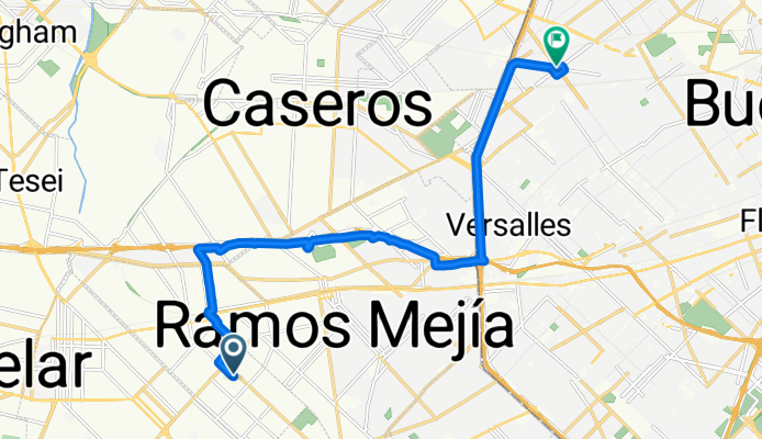 General Ocampo, La Matanza to Comuna 11, Buenos Aires