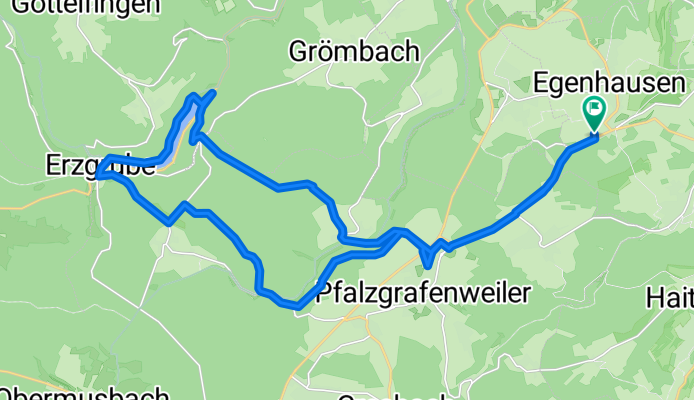 Unterer Hubweg, Egenhausen nach Unterer Hubweg, Egenhausen