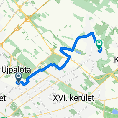 Késmárk utca, Budapest to Szőlő utca, Csömör