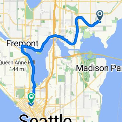 Sand Point Way NE, Seattle to Blanchard St, Seattle