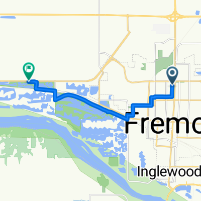 W 23rd St, Fremont to US-30, Fremont