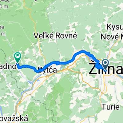 Kuzmányho, Žilina až Štiavnik, Štiavnik