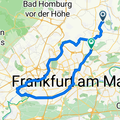 Kreisstraße, Bad Vilbel nach Altvaterweg, Bad Vilbel