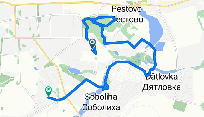 Столичный Жк улица, Балашиха до Детская улица, Балашиха