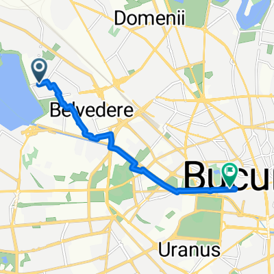Route to Aleea Primăverii