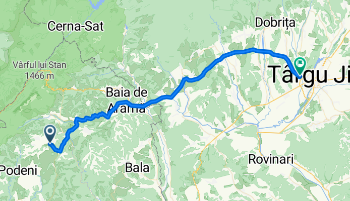 DC29, Balta to Strada Localitatea Componenta Bârsești, Tirgu Jiu