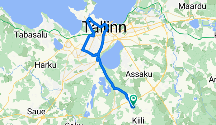 Kadaka tee, Vaela до Kadaka tee, Vaela