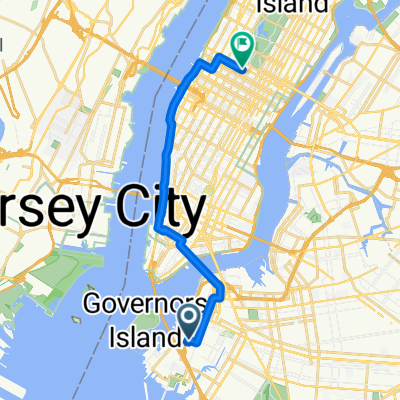 President St, New York to W 56th St, New York
