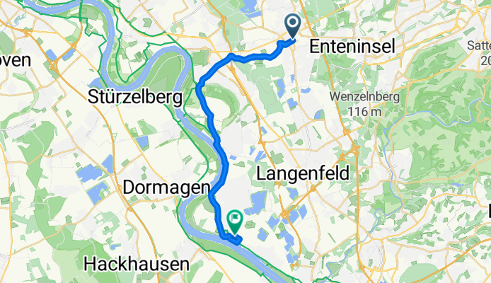 Heiligenstraße, Hilden to Creative-Campus-Allee, Monheim am Rhein