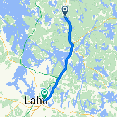 Valtatie 4, Onkiniemi nach Valtatie 4, Lahti