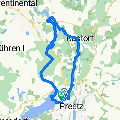 Route in Preetz