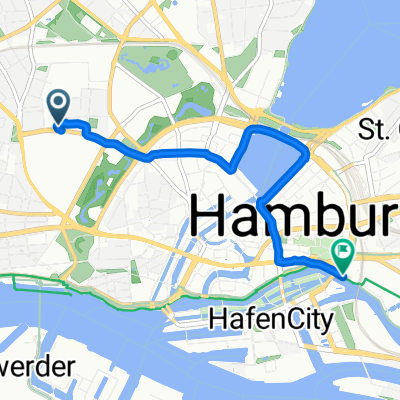 Marktstraße, Hamburg nach Deichtorstraße, Hamburg