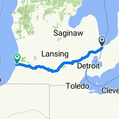 Merchant St, Port Huron to Phoenix St, South Haven