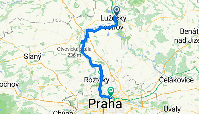 From Mělník to Prague