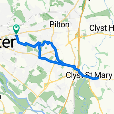 Route in Exeter