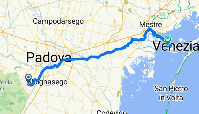 Montegrotto Terme bis Tronchetto