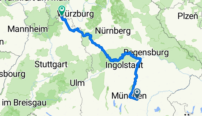 Zorneding-Isar Radweg - Altmuel Tauber Radweg_dolga