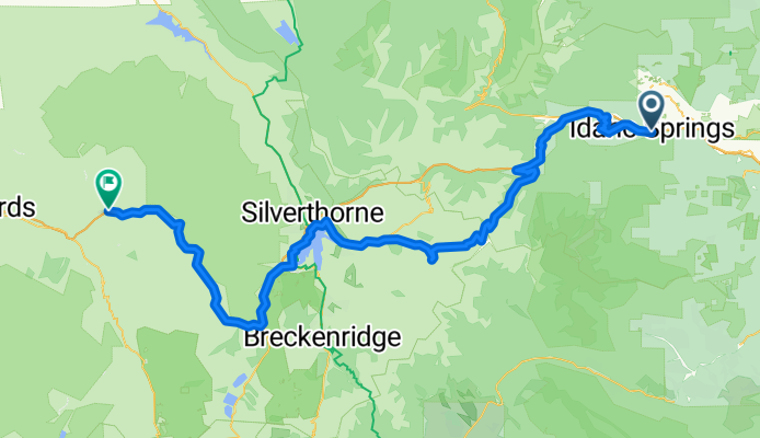 idaho springs to vail spa (opción 2)