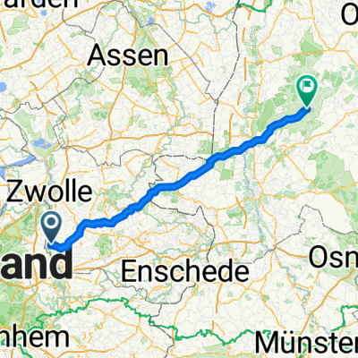 Dijkmanszoet, Olst naar Dorfstraße, Lahn