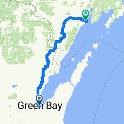 Route to Upper Hand Brewery