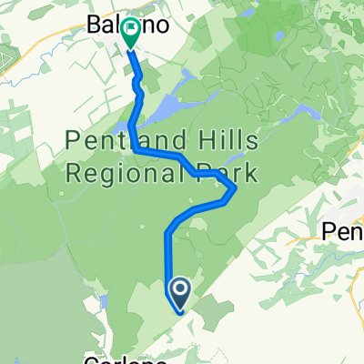 9 Mile Burn to Balerno walk 7.2 mls