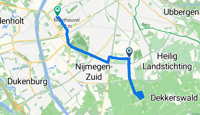 Heyendaalseweg, Nijmegen to Dennenstraat, Nijmegen
