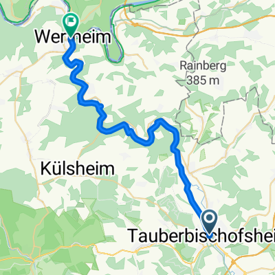 St.-Lioba-Straße nach Linke Tauberstraße