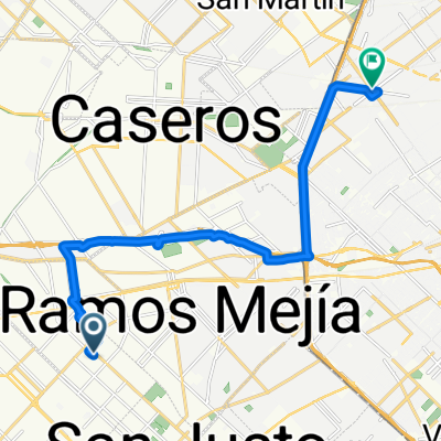 General Ocampo, La Matanza to Comuna 11, Buenos Aires
