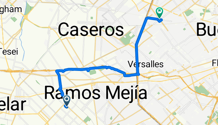 General Ocampo, La Matanza to Comuna 11, Buenos Aires