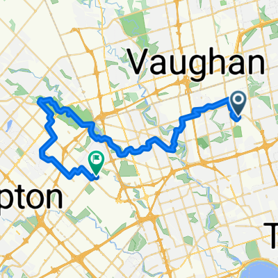 Downsview Park to Malton Via West Humber and Claireville Ranch