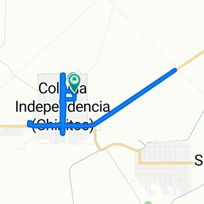 Calle José María Pino Suárez, Colonia Independencia a Avenida Lázaro Cárdenas, Colonia Independencia