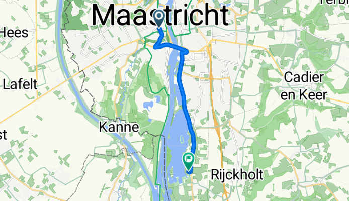 Route nach Eijsden