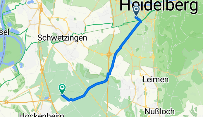 Rehovotstraße, Heidelberg to Hockenheim