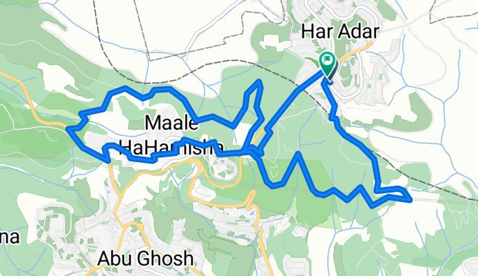 האלה, Har Adar to האלה, Har Adar