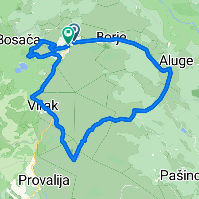 Route in Žabljak