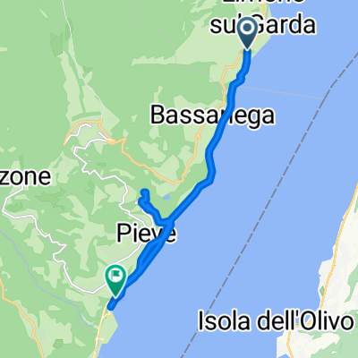 4.a - 1 pihenő From Limone sul Garda to Tremosine