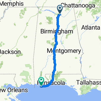 My House to Fort Morgan (fastest)