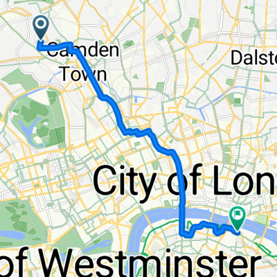 Herbert Street, London to Tooley Street, London