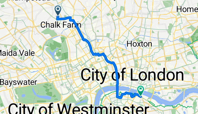 Herbert Street, London to Tooley Street, London