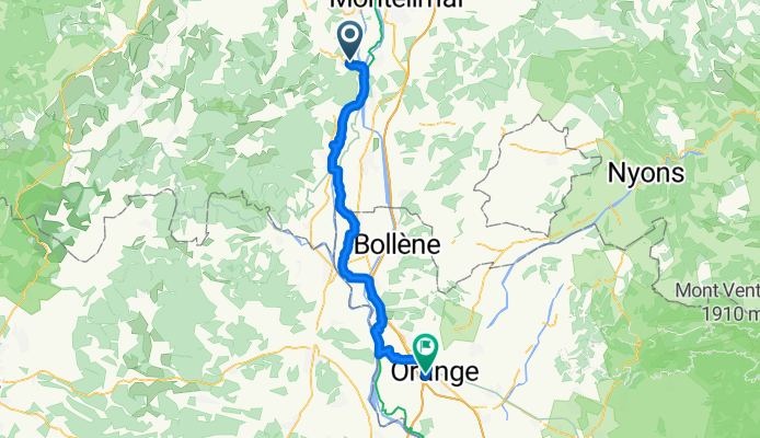 rocheconderie to orange