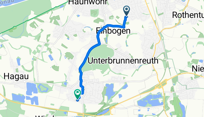 Auf der Höhe, Ingolstadt nach Vogelweidestraße, Ingolstadt