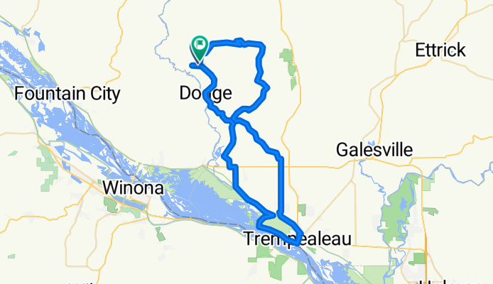 Route in Arcadia