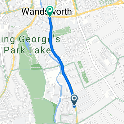 Garratt Lane, London to Garratt Lane, London