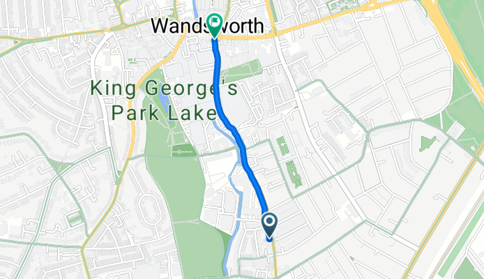Garratt Lane, London to Garratt Lane, London